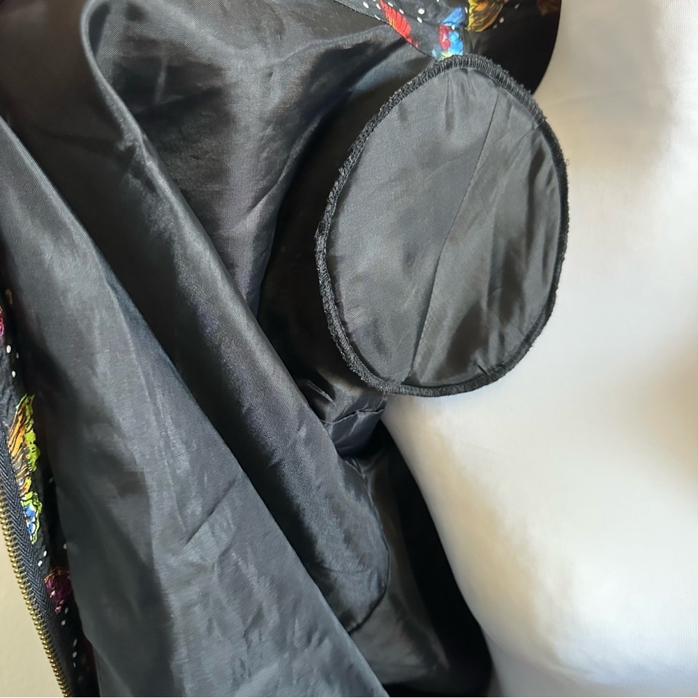 EVR vintage women’s butterfly windbreaker jacket - Picture 12 of 13